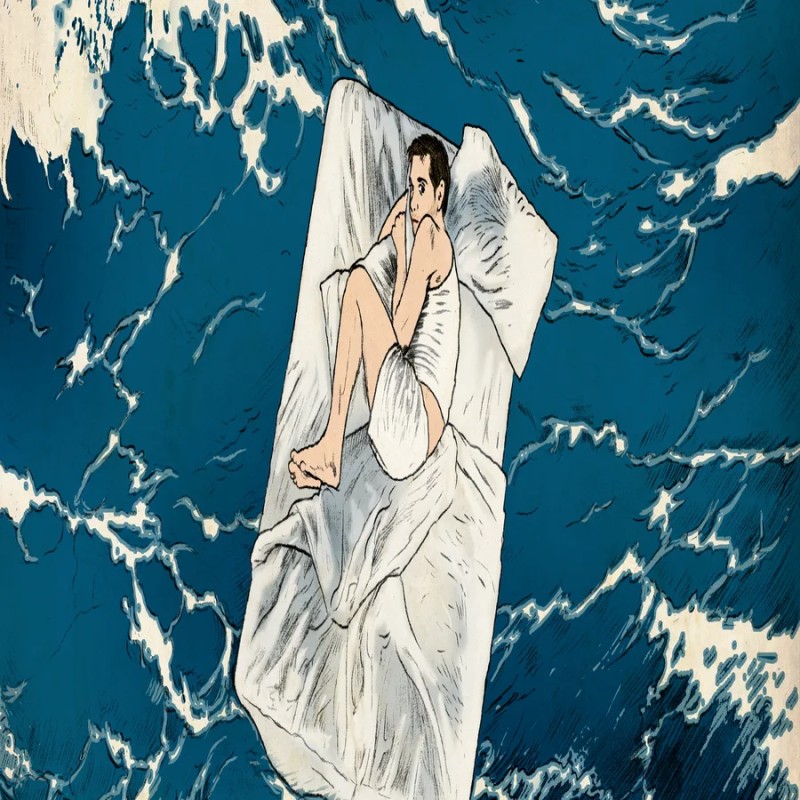 Illustration accompanying a post about entrepreneur mental health